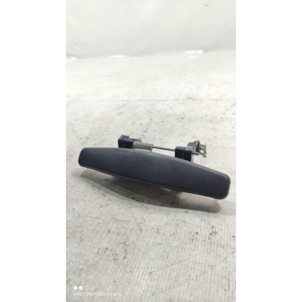 Maçaneta Porta Externa Traseira Esquerda Renault Symbol 2012 Preto