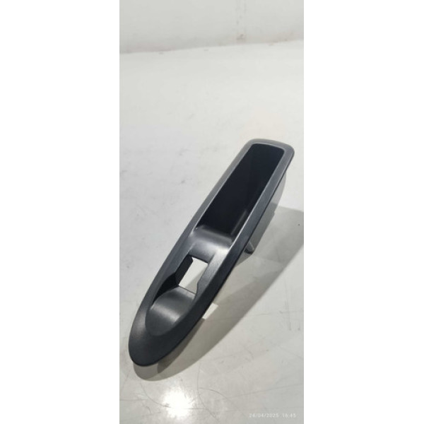 Puxador Porta Moldura Botão Traseiro Direito C4 Lounge 2014 Preto