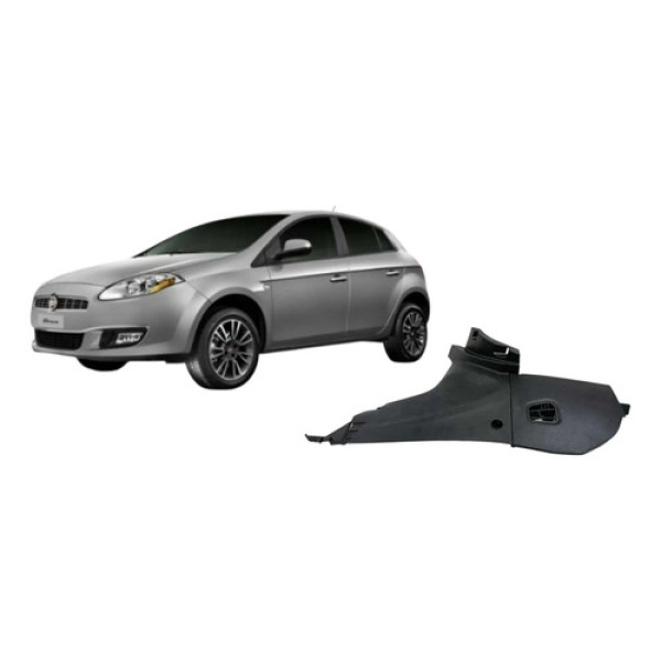 Acabamento Tampa Painel Fiat Bravo Sporting 2013 Preto Listras