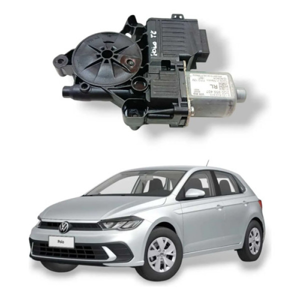 Motor Máquina Vidro Traseiro Esquerdo Polo Tsi Higline 2023