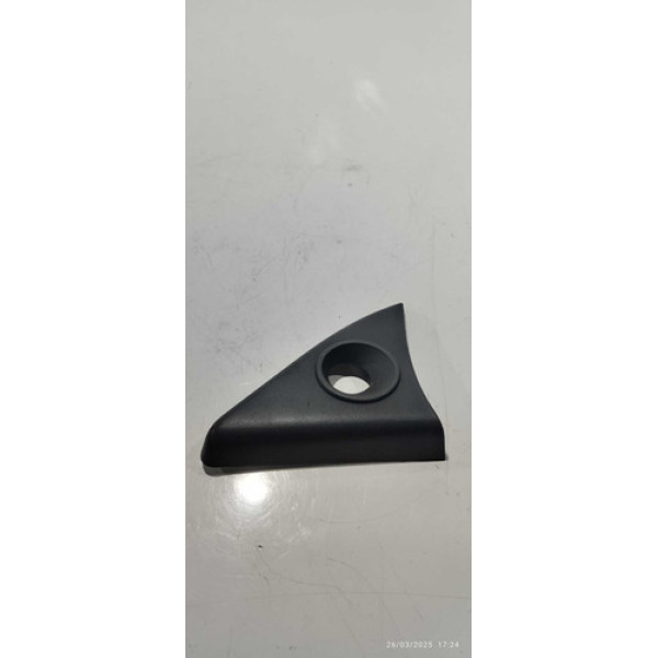 Acabamento Interno Esquerdo Retrovisor Renault Sandero 2018 Preto