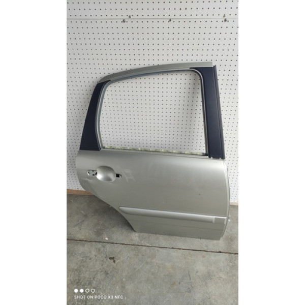 Porta Traseira Lado Direito Citroën C3 2008  Traseira Direita Prateado