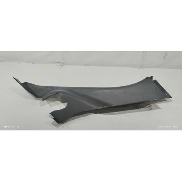 Acabamento Interno Traseiro Soleira Hyundai Elantra 2012 Preto