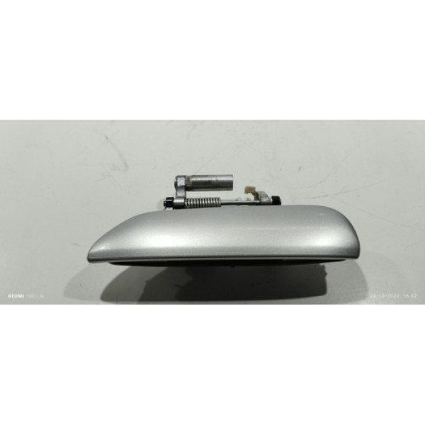Maçaneta Externa Porta Traseira Esquerda Honda Fit 2010  Prateado