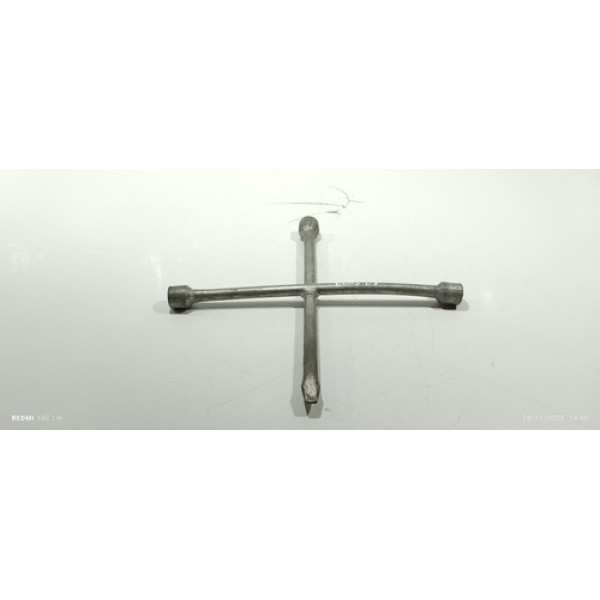 Chave De Roda Cruz Toyota Etios 19mm - 21mm 