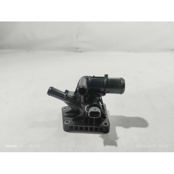 Carcaça Da Valvula Termostatica Fiat Argo Drive 1.3 4cc 2019