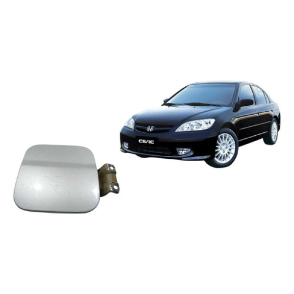 Portinhola Tanque Honda Civic 1.7 2004 Prata 2004