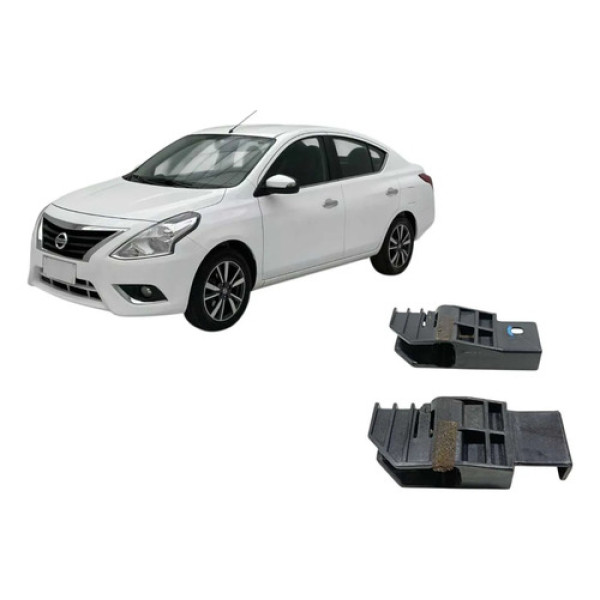 Par Suporte Do Condensador Nissan Versa 1.6 Sl 2014