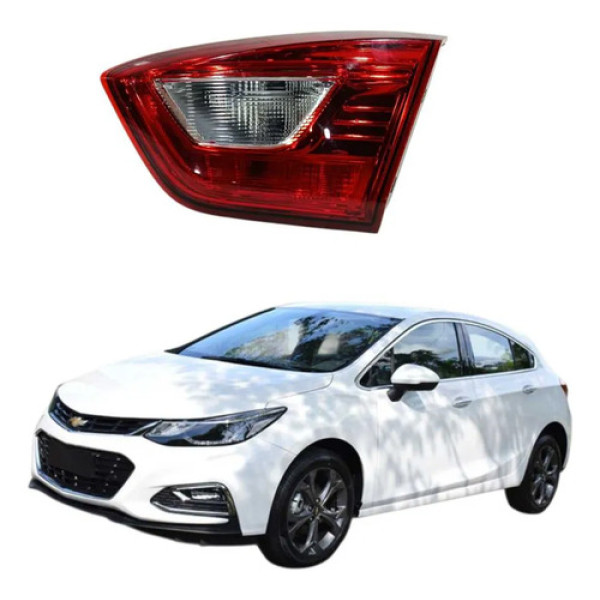 Lanterna Direita Tampa Traseira Chevrolet Cruze Ltz 2018 Ambos Lados Vermelho
