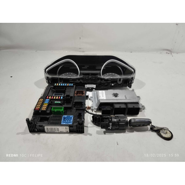 Kit Módulo Injeção Peugeot 2008 1.6 Automátic 2020 6 Marchas