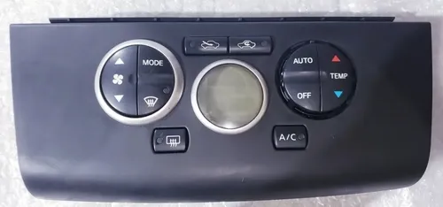 Painel Controle Ar Condicionado Nissan Tiida 2008 Preto