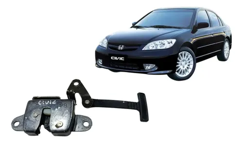 Fechadura Do Banco Traseiro Esquerdo Honda Civic 1.7 2004
