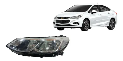 Farol Esquerdo Chevrolet Cruze 2018 Sem Led 42604588 Esquerd Esquerdo/motorista