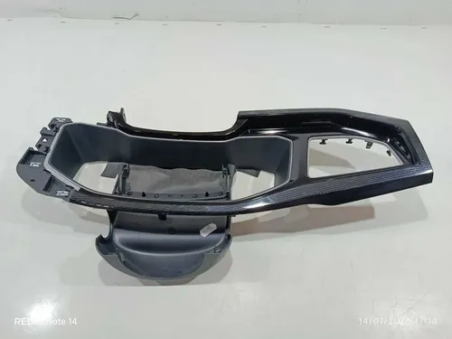 Acabamento Painel Volante Difusor Volks Polo Tsi 2023 Preto Listras