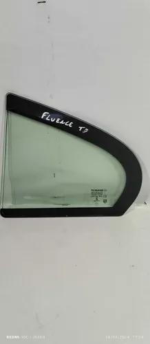 Vidro Fixo Traseiro Direito Fluence 2.0 Automatico 2015