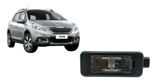 Luz De Placa Peugeot 2008 2015 Citroen Cód 9682403680