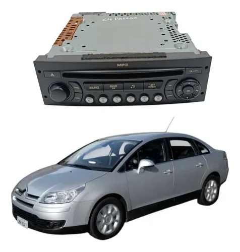 Rádio C4 Pallas 307 208 2012 Cód 96649345