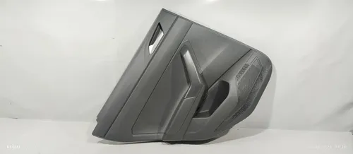Forro De Porta Traseira Esquerda Vw Nivus Highline 2022 Preto