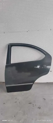 Porta Traseira Esquerda Jac J3 2014 Sedan  Traseira Esquerdo Preto