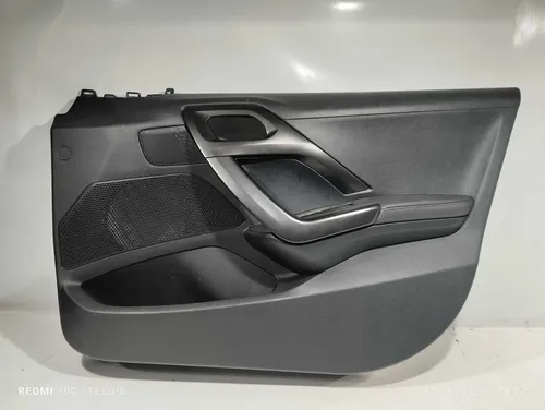 Forro De Porta Dianteiro Direito Peugeot 2008 1.6 2019 Preto