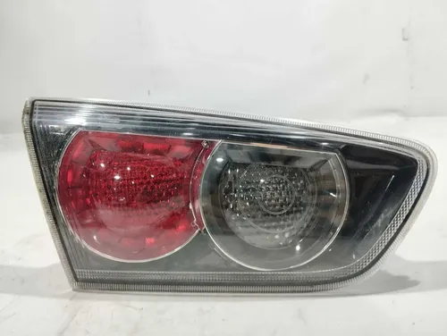 Lanterna Esquerda Tampa Mitsub Lancer 2.0 16v Mivec 2014 Esquerdo/motorista Transparente