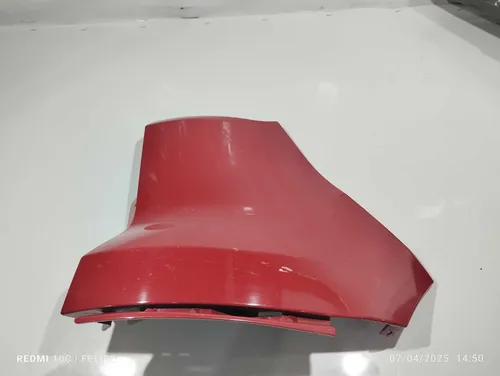Polaina Lateral Para-choque T.d Ford Ecosport 2015/2021 Vermelha