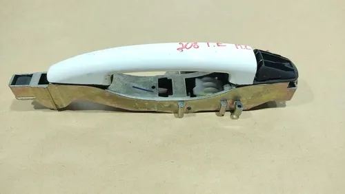 Maçaneta Porta Externa Traseira Esquerda Peugeot 208 2015 Branco