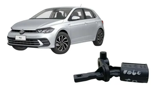 Sensor Traseiro Direito Roda Polo 1.0 Highline Tsi At 2023 Preto
