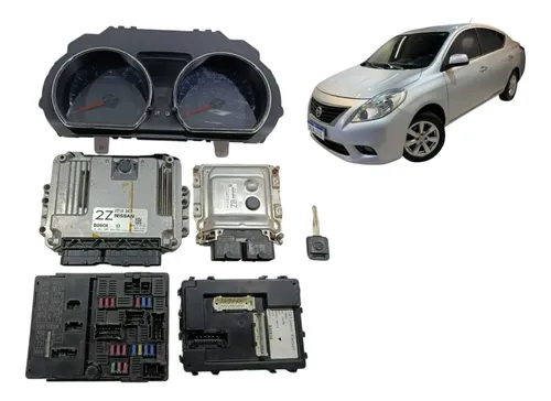 Kit Módulo Injeção Nissan Versa 1.6 2013/2014 (237103ac0