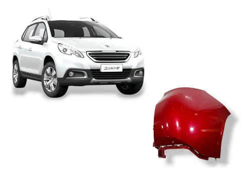 Polaina Direita Parachoque  Peugeot 2008 2015 2018 (compare