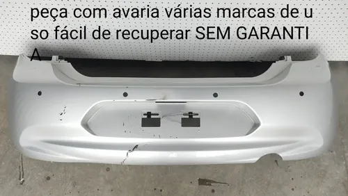Para-choque Traseiro Nissan March 2017 (com Avaria Ver Fotos