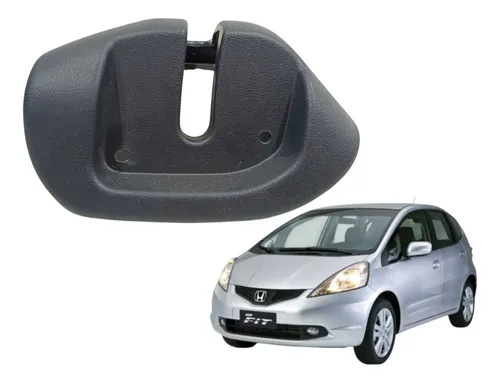 Acabamento Trava Banco Traseiro Esquerdo Honda Fit 09/2014 Preto